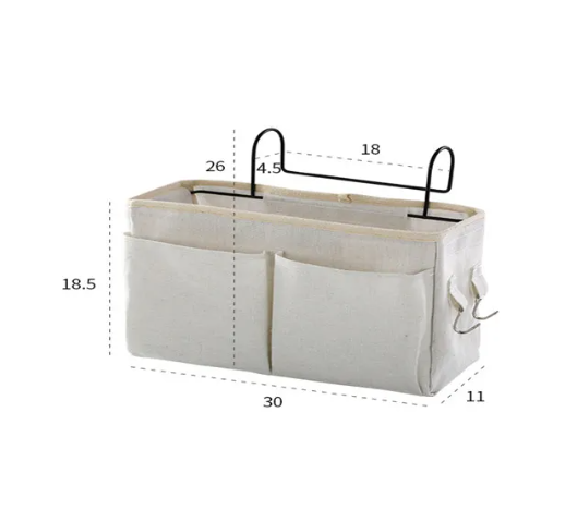 College Bedside Hanging Storage Bag